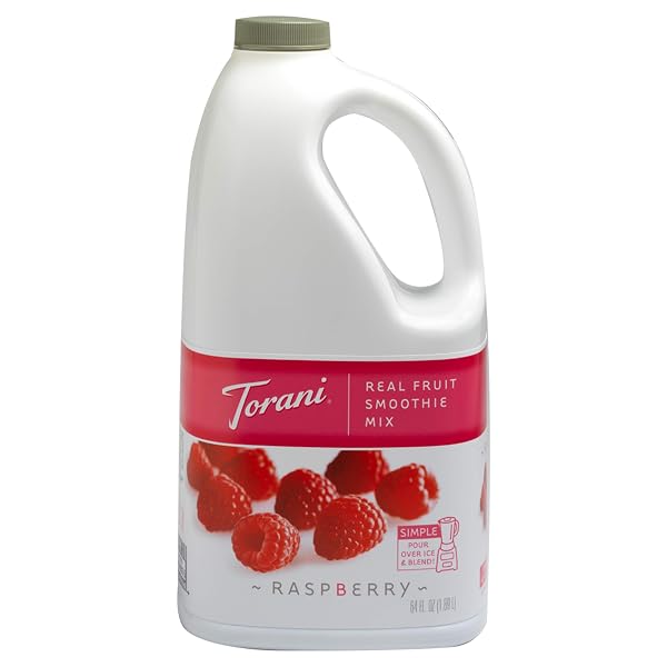 TORANI REAL FRUIT RASPBERRY SMOOTHIE MIX, 64 FL...