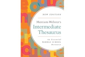 Merriam-Webster's Intermediate Thesaurus - Middle School Thesaurus - Newest Edition
