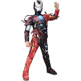 Rubies Boy's Marvel Spider-Man Maximum Venom Deluxe Venomized Iron Man Costume, Small