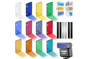 Godox MA02 Magnetic Accessory Kit - Compatible with Godox IT32 IT30Pro IM30 Flash | Flash Magnetic Color Filter Set with Tran