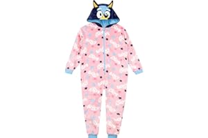 Bluey Onesie | Girls Pajamas | Kids Onesie | Kids Onesie Pajamas | Sizes 2T to 8
