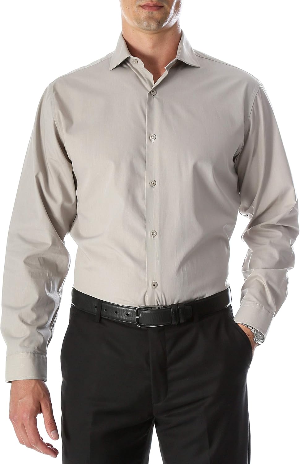 mens slim fit dinner shirt