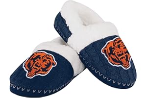 FOCO Womens NFL Team Color Moccasin Slippers
