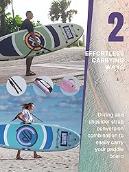Niphean Inflatable Paddle Board with StabilTrac Fin