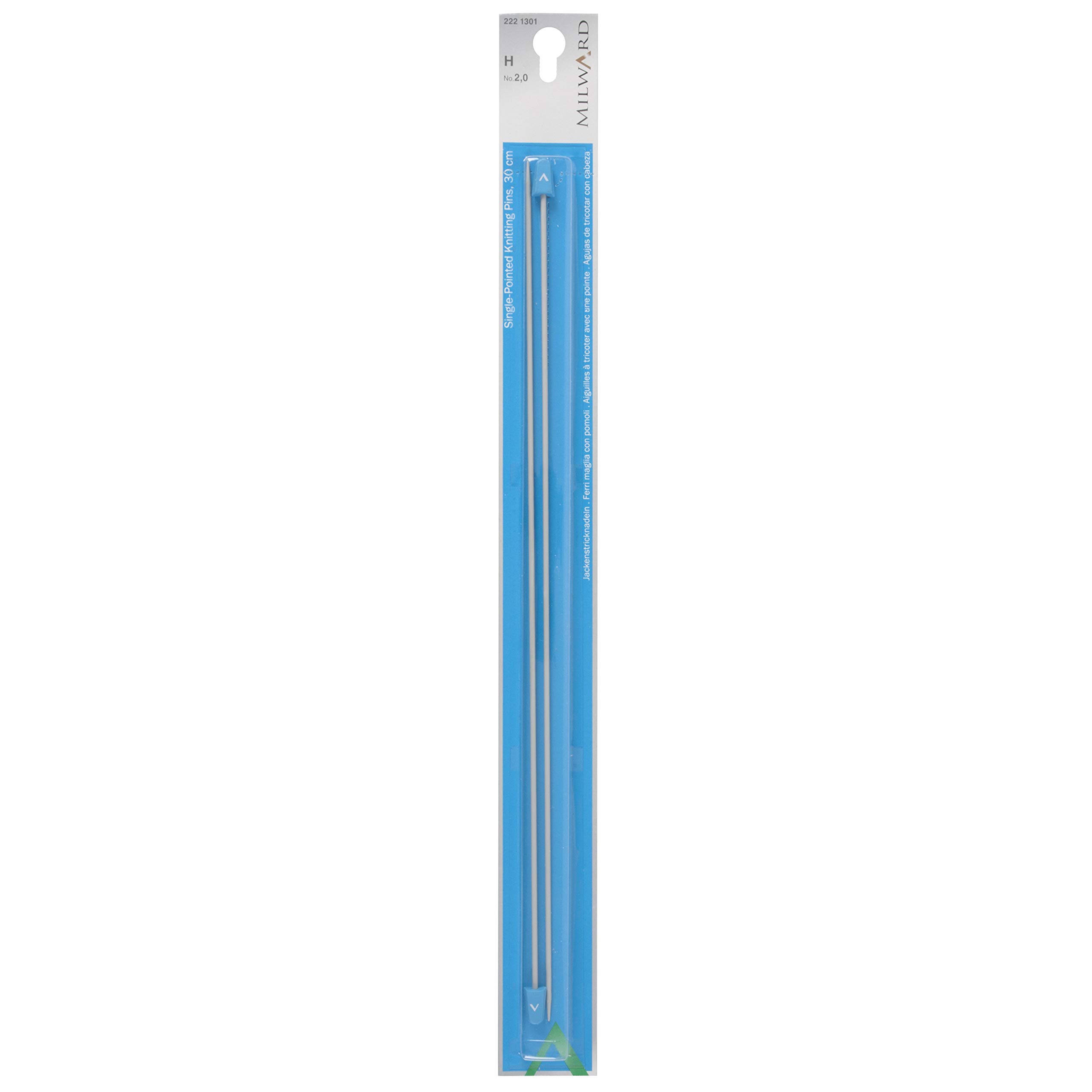 Single Point Knitting Needles, 30cm, 2.0mm