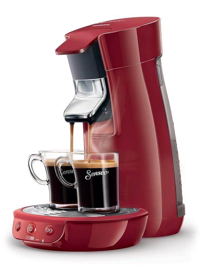 Philips HD7825/80 Deep Red Senseo Coffee Machine Amazon.co.uk Kitchen