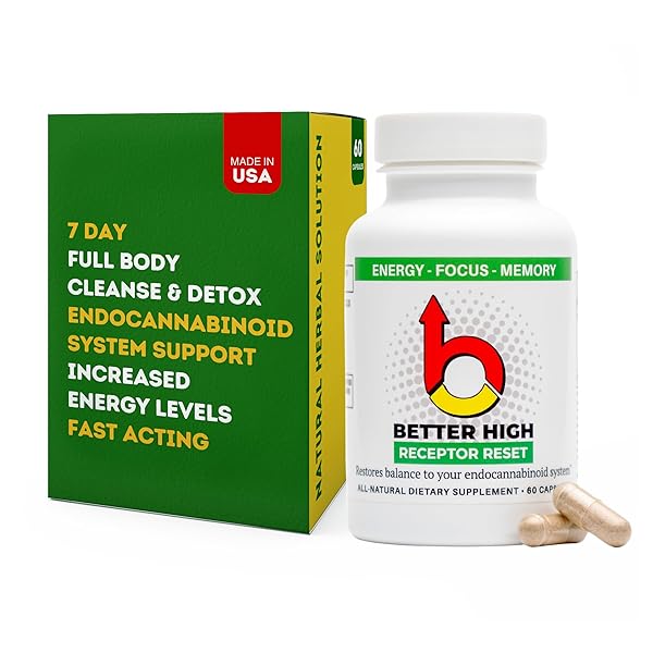 ODII BETTER HIGH CLEANSE DETOX 900 MG FOCUS ENERGY SUPPORT IMMUNE SYSTEM INFLAMMATION RELIEF DIGESTIVE HEALTH CAPSULES FOR MEN AND WOMEN – BOOST VITALITY AND FEEL YOUR BEST!