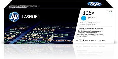 HP CE411A 305A Cyan Toner Cartridge Original LaserJet Pro M351 M375 M451 M475
