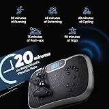 WeightWorld Vibration Plate Exercise Machine with Bluetooth Speaker 5 Programs view 4