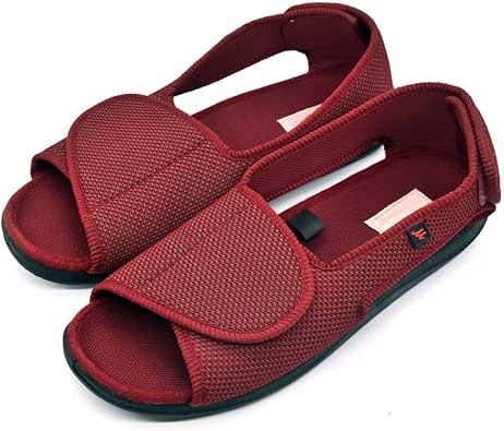 extra wide adjustable sandals