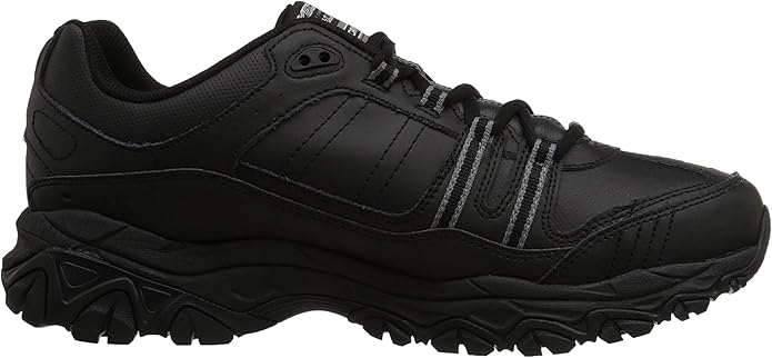 skechers men's afterburn strike memory foam velcro sneaker
