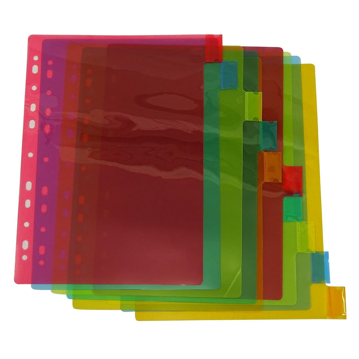 Clear Plastic Separator Survives Longer than Paper Dividers Multi