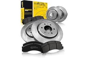 TOVASTY Front & Rear Brake Kit Compatible with Ford F-150 2012 2013 2014 2015 2016 2017 2018 2019 2020 Premium OE Brake Rotor