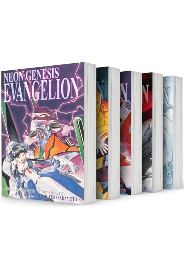Neon Genesis Evangelion Complete Collection Manga Vol. 1-5