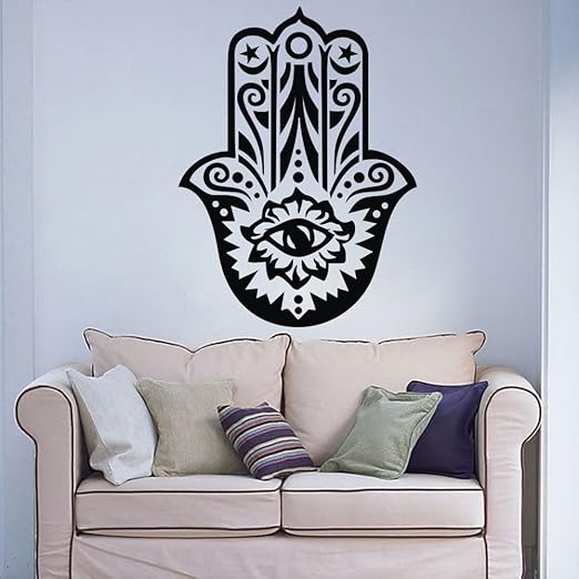 Wallsup Mano De Fatima Para Pared India Amuleto Proteccion