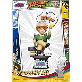Beast Kingdom Stan Lee POW DS-087 D-Stage Statue, Multicolor