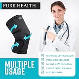 Pure Health Knee Support Brace Compression Sleeve Large view 7
