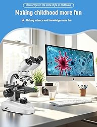 Binocular Compound Microscope 40X-2000X, Research