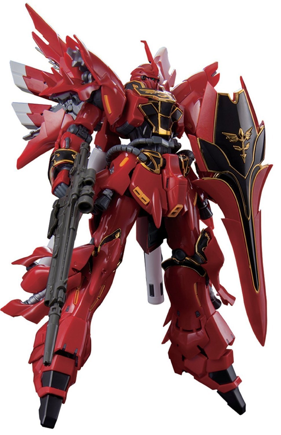 Photo 1 of Bandai Hobby RG MSN-06S Sinanju Gundam UC Action Figure (1/144 Scale)