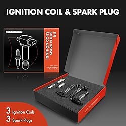 A-Premium Set of 6 Ignition Coil Pack and Iridium