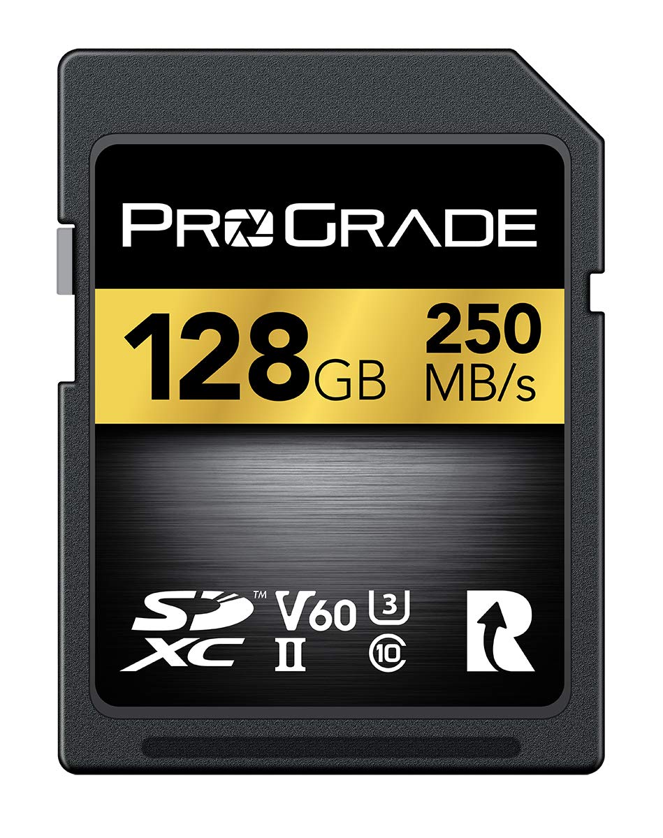 ProGrade Digital SDXC UHS-II V60 GOLD 128GB メモリーカード プログレードデジタル 正規輸入品【Amazon.co.jp限定】商品画像