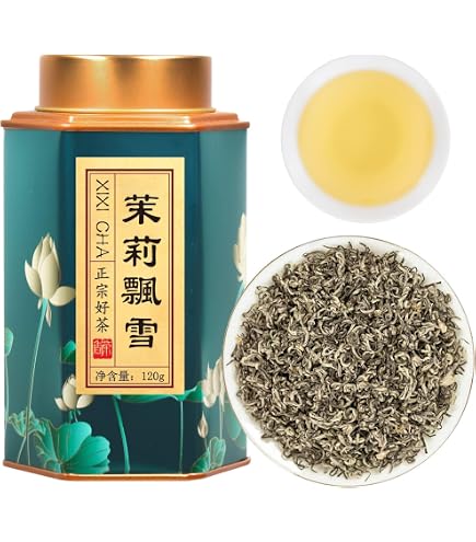 Amazon.com : XIXICHA Jasmine Pearls Tea Jasmine Green Loose Leaf