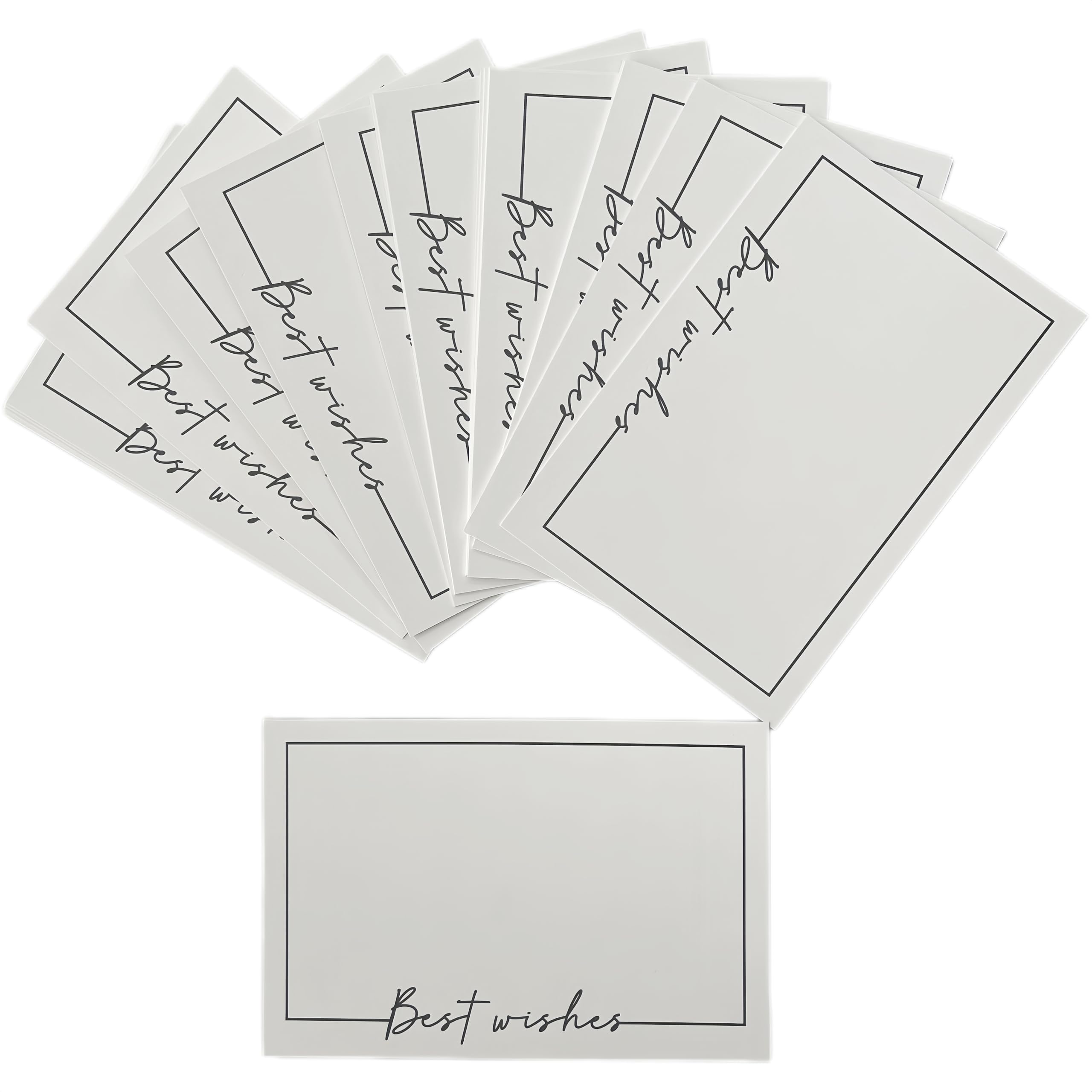 WYAN Greeting Cards Double-Sided Writable