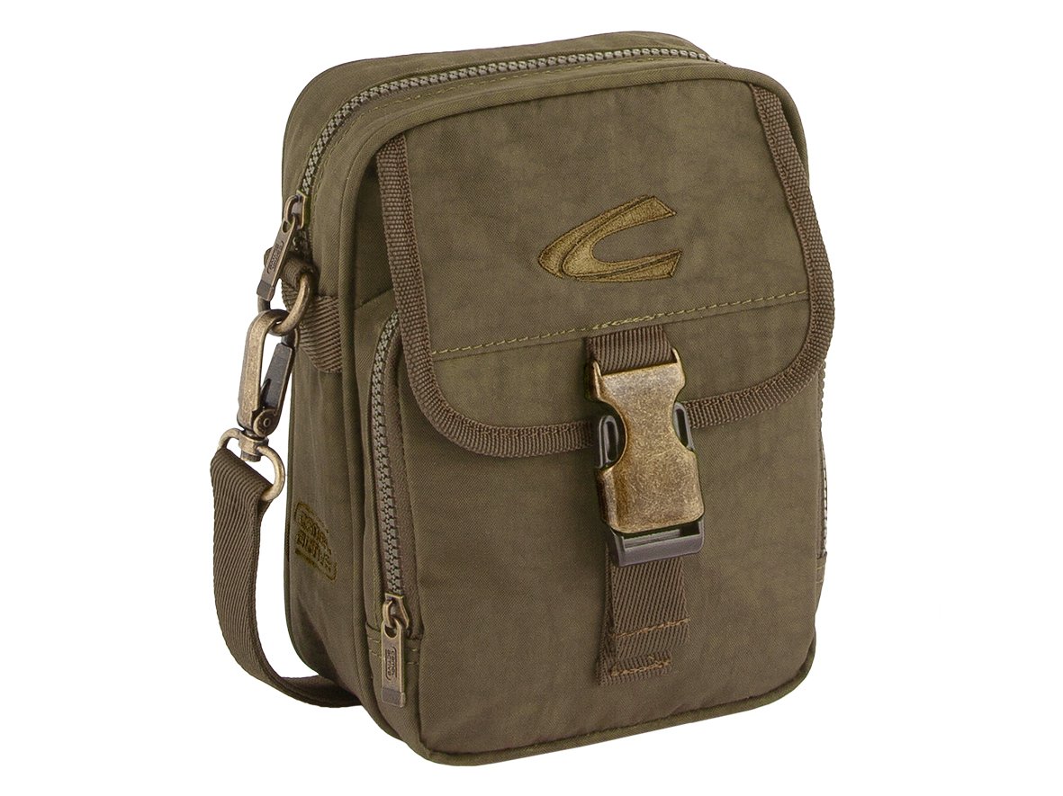 camel active Journey Messenger Bag, 22 cm, Green (Khaki)