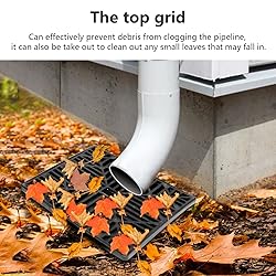 Rain Gutter Downspout Extensions Flexible, Catch