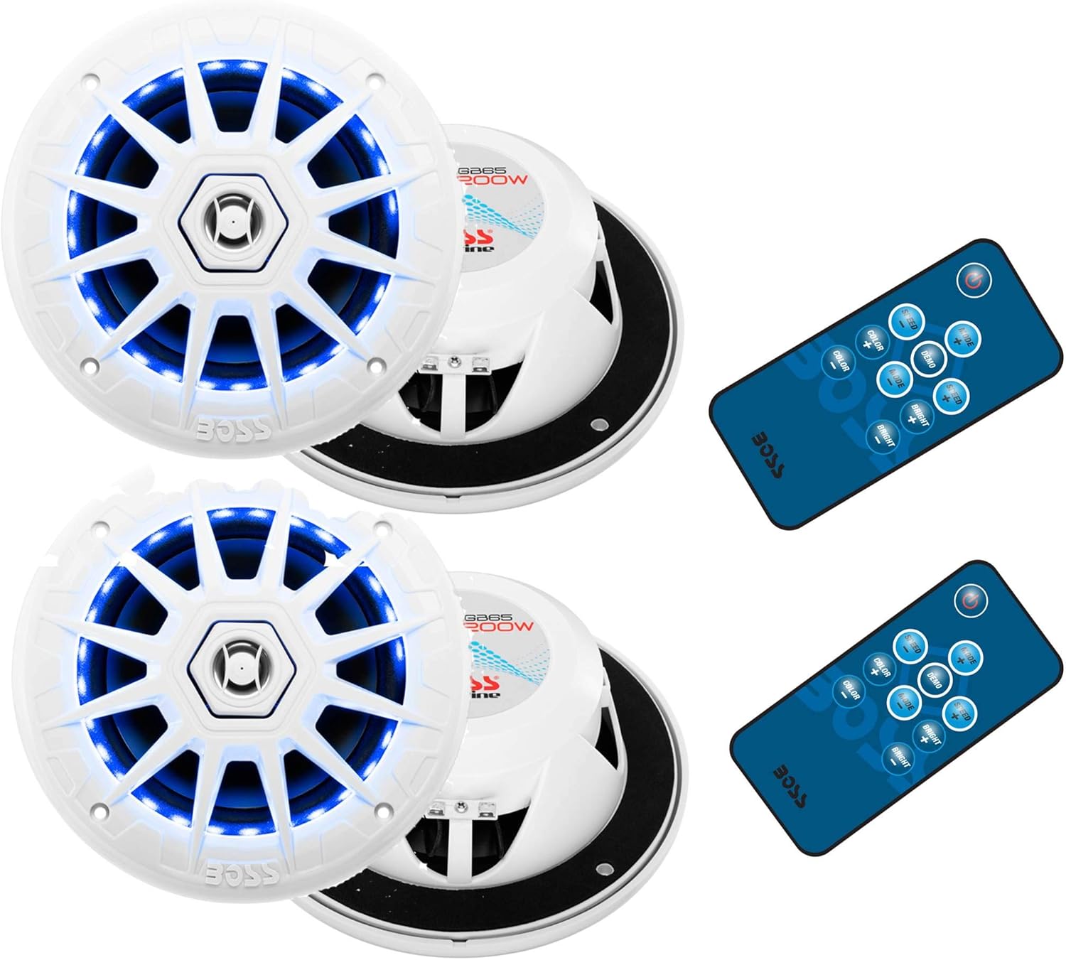 light up marine speakers