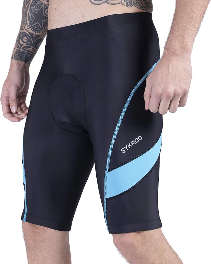 Men's Cycling Triathlon Shorts 3D Padded Quick Dry Pants Bike Bicycle