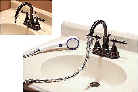 Smarterfresh Quick Connect Sink Faucet Sprayer Set Metal