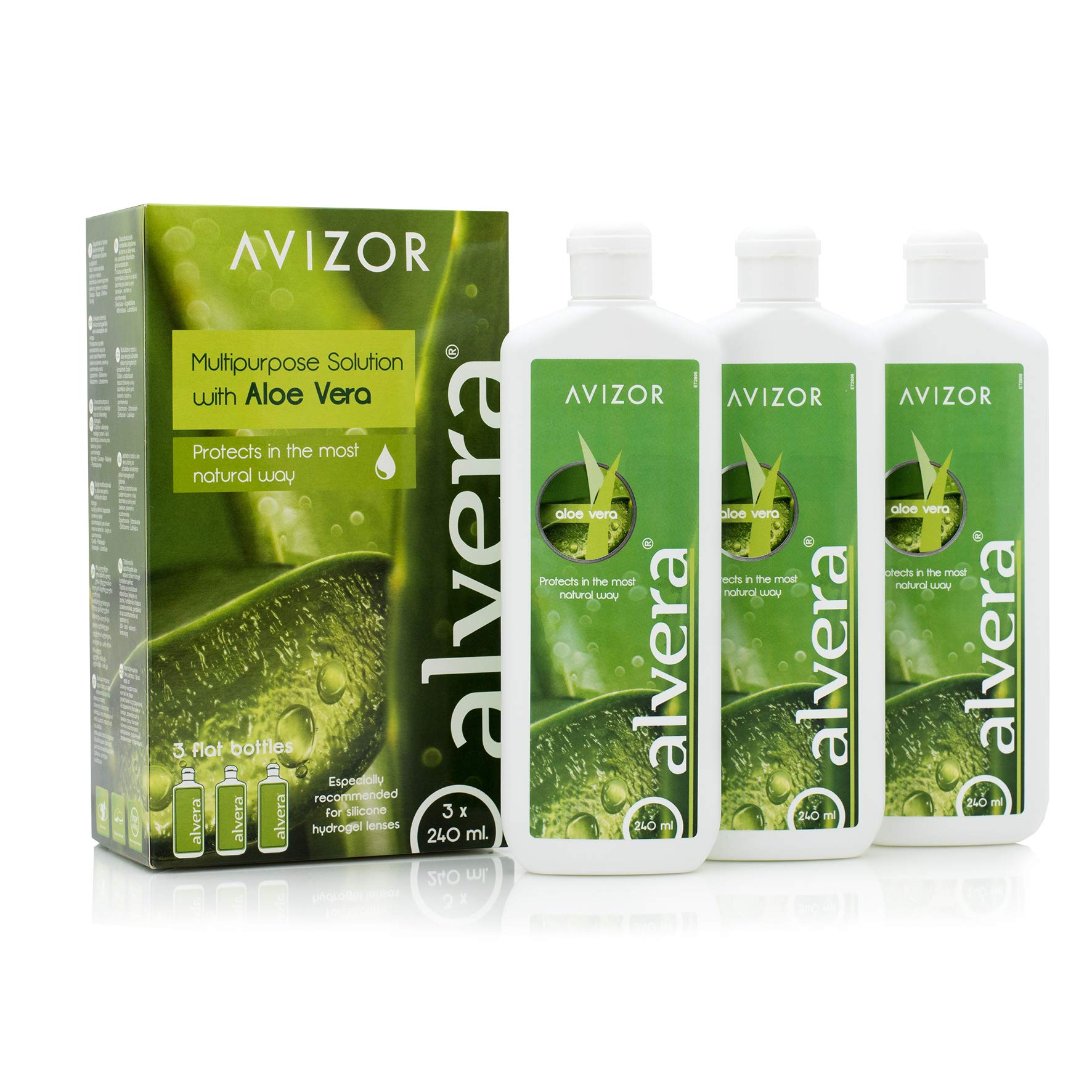 Avizor Liquid Lenses - Pack of 1 3 x 240 ml