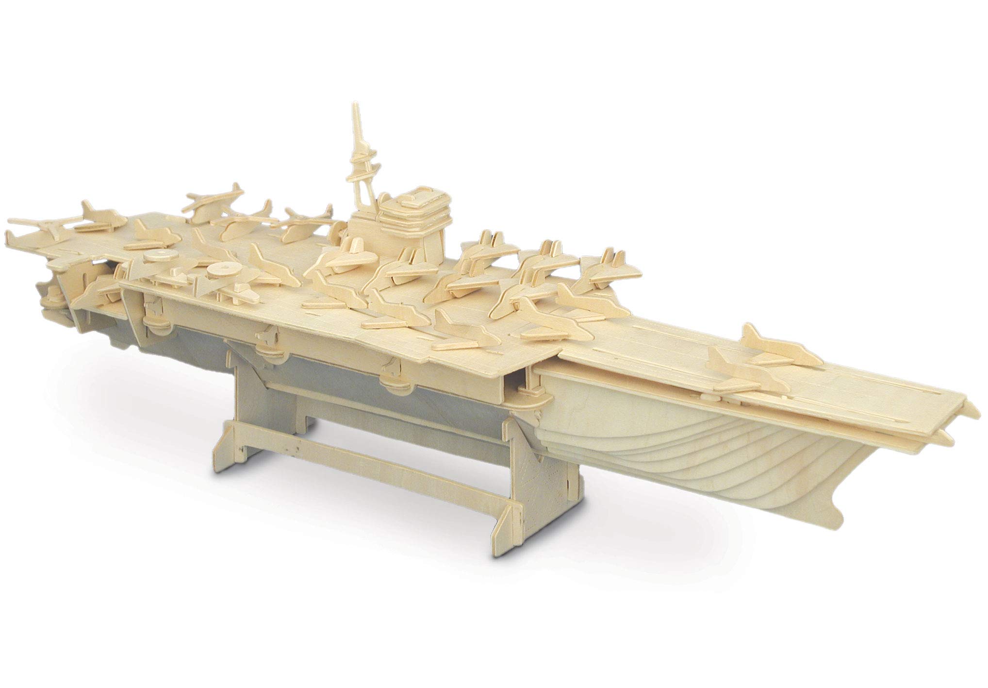 Quay Aircraft Carrier Woodcraft Construction Kit FSC