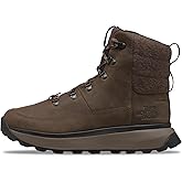 THE NORTH FACE Men's Bergen Leather Waterproof Hiking Boot | Insulated Snow Boot With 4.5mm Lugs