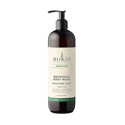 Sukin Botanical Body Wash 500 ml - Sulphate & Paraben Free