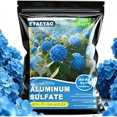 Aluminum Sulfate 16 oz - Soil Acidifier for Hydrangeas to Turn Blue | Lowers Soil pH Fast | Garden &amp; Pond Use | Aluminum Sulfate for Hydrangeas, Plants, Soil (16 oz)