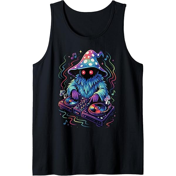 Amazon.com: Alien Head Trippy Vaporwave Techno Rave EDM