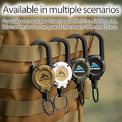 Yojaro Retractable Keychain Heavy Duty, Multitool