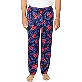 Superman mens Pajama Pants, Lounge Bottoms With Drawstring, Ultra-soft & Comfortable
