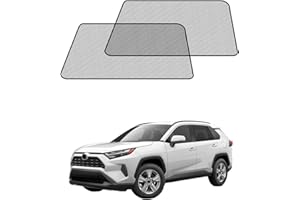 Car Window Shades for Toyota RAV4(2019-2025), 2-Pack Rear Window Sun Shades for Baby – Breathable Mesh, UV & Heat Blocker, Pr