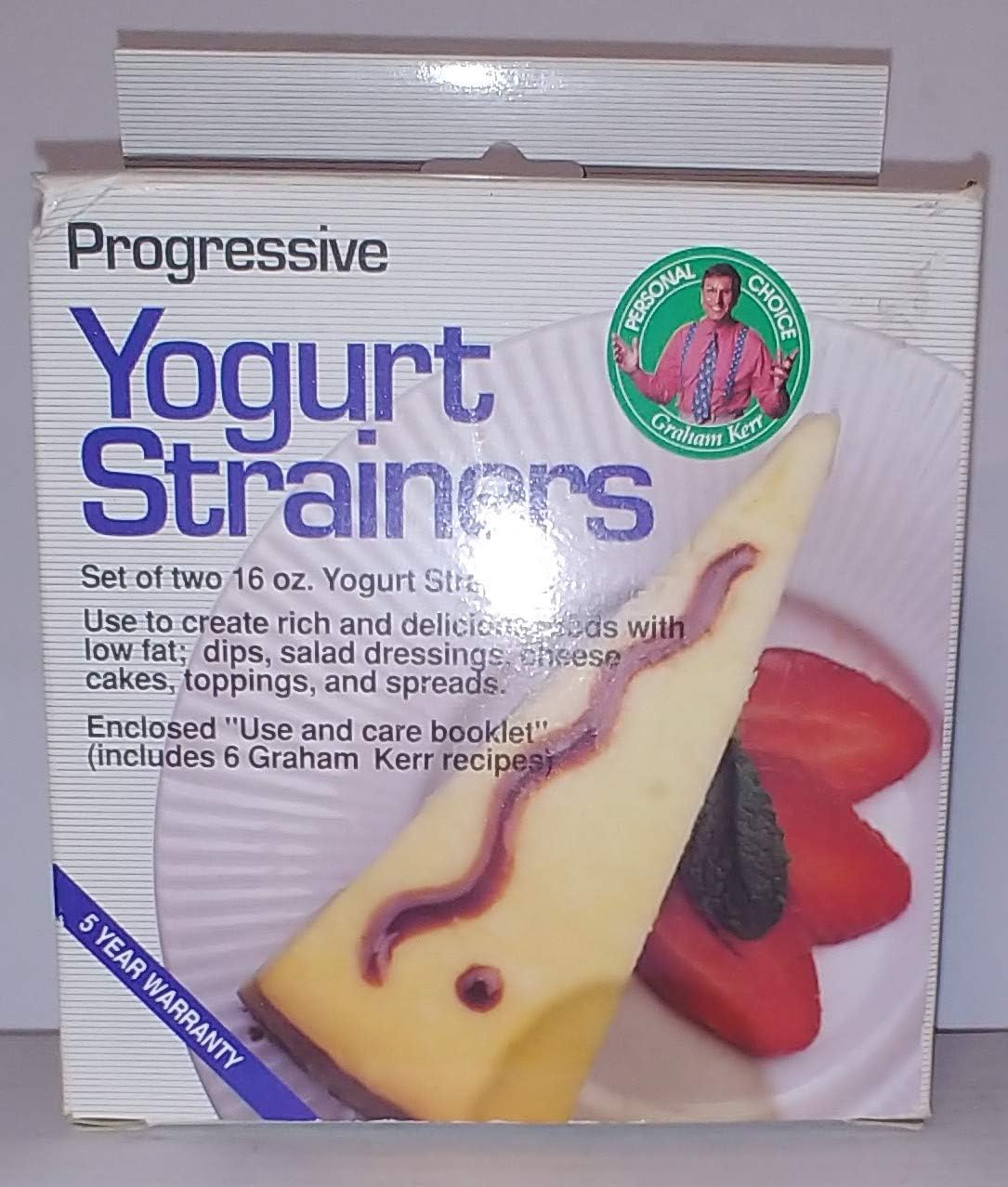 Set Of 2 Sixteen Oz. Williams & Sonoma Yogurt Strainers