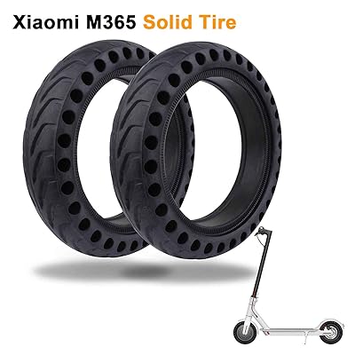 LuYang Solid Tire Replacement for Electric Scooter Xiaomi Mi m365 / gotrax gxl V2,8.5 inches Solid Tires Explosion-Proof Tire for Xiaomi Mijia M365 Electric Scooter/GOTRAX GXL V2 Scooter【Two Piece】