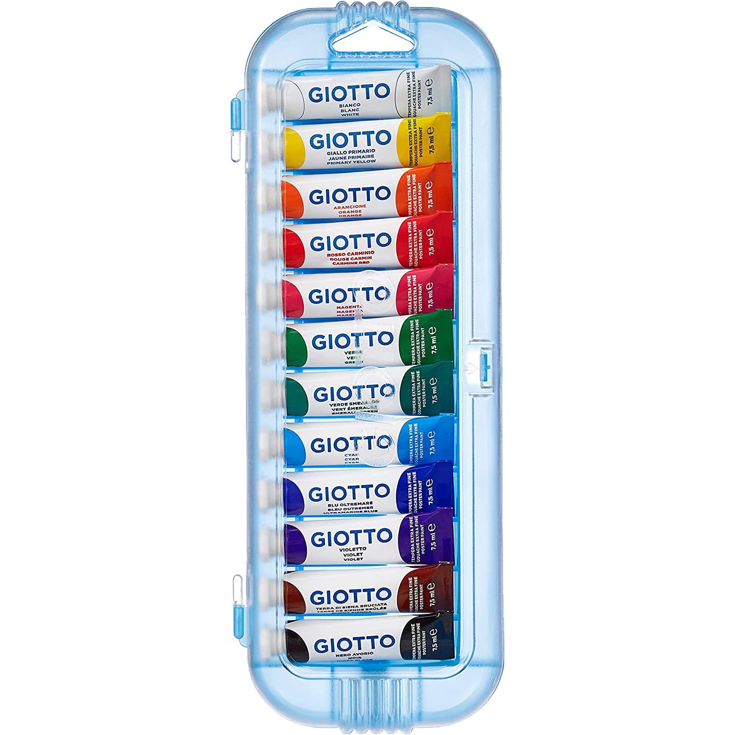 Giotto 302500 – témperas Set in Tube (7.5 ml)
