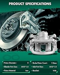 SCITOO 19B6035 Rear Left Disc Brake Caliper