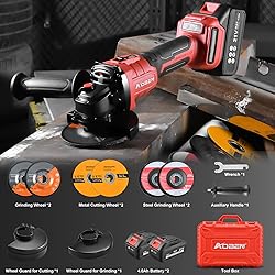 AOBEN Cordless Angle Grinder 4-1/2 inch, 21V