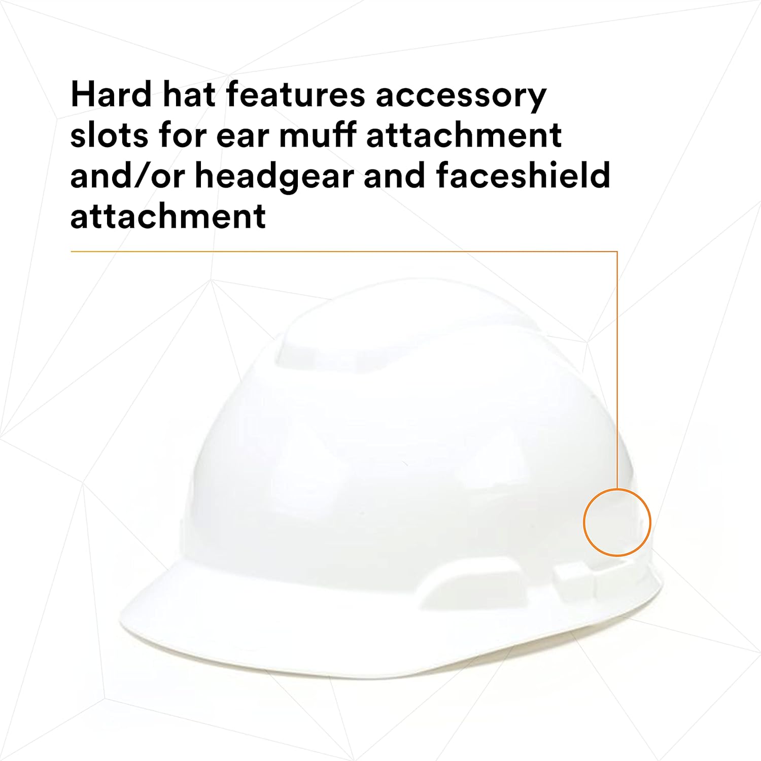 3M Hard Hat, White, Lightweight, Adjustable 4-Point Ratchet, H-701R: Hardhats: Industrial & Scientific