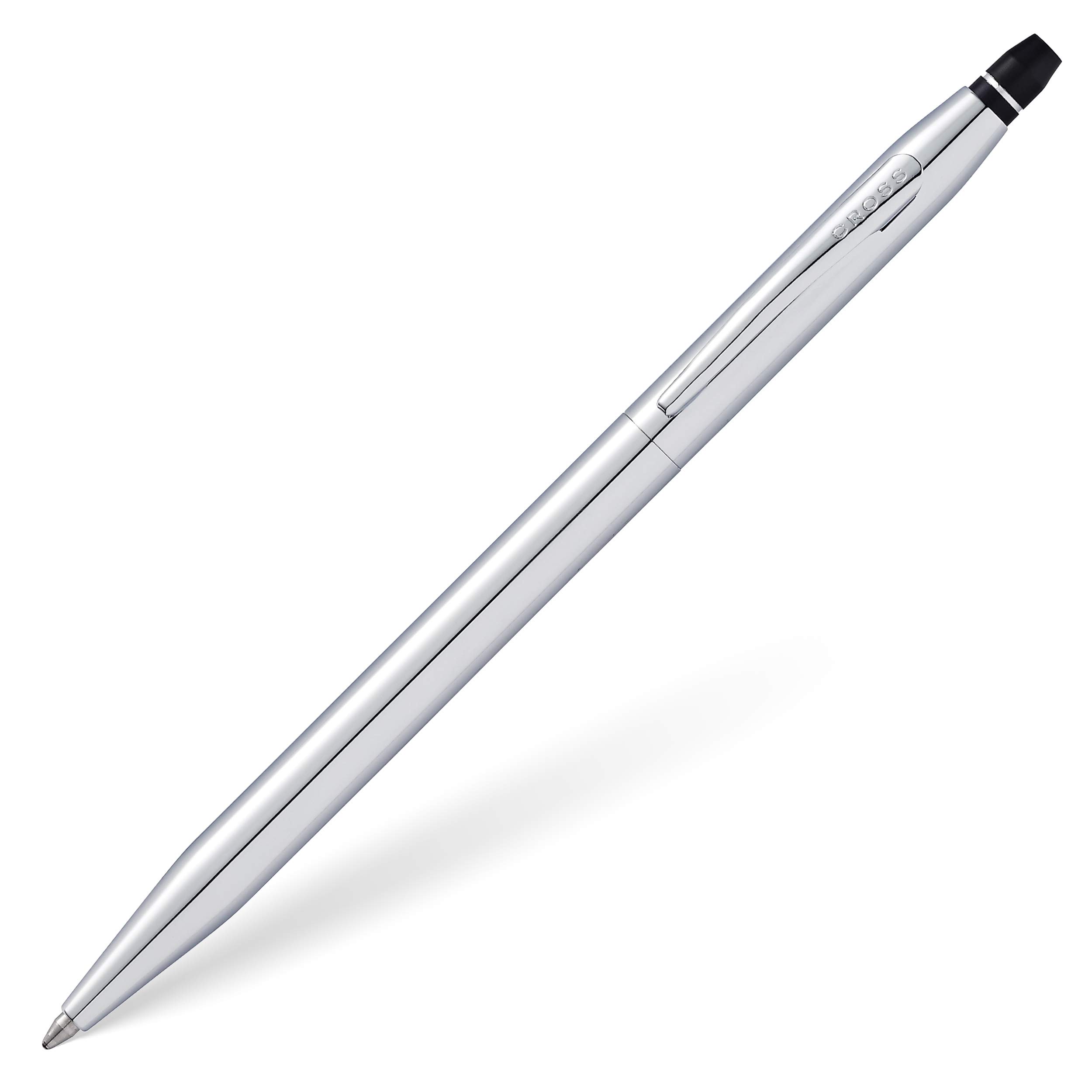 A. T. Cross Cross Click Ballpoint Pen in Self Serve Pack with Chrome Finish