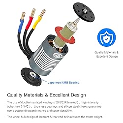 Hobby Fans Waterproof S3650 3900KV Brushless Motor