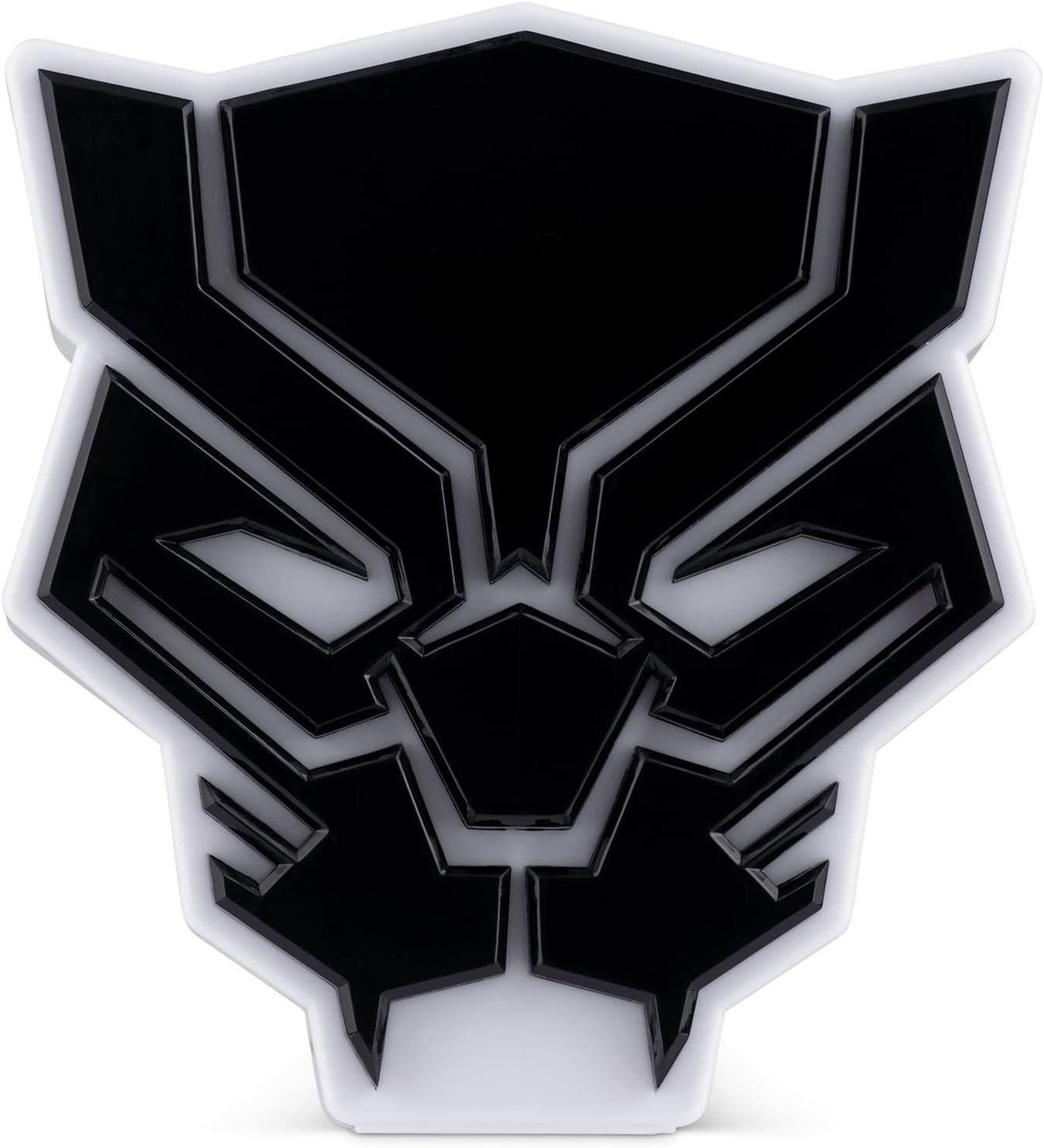 Marvel Avengers Night Light - Black Panther Table Lamp - Marvel Superhero Lamp – Marvel Decor Black Panther Mask Desk Light